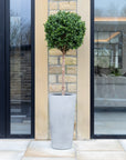 Grigio Grey Tall Vase Stone Planter Outdoor/Indoor