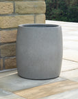 Artificial Buxus Ball Topiary Tree in Grey Planter