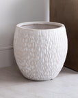 Artificial Ficus Tree UV/IFV in Royal White Stone Planter