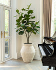 Fleuri Beige Stone Planter