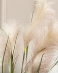 Artificial Pampas Grass In Bernd Imperial Brown Planter