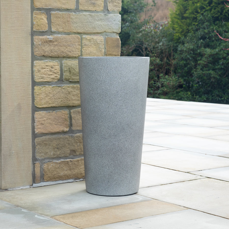 Artificial Laurel Bay Tree in Tall Grey Planter